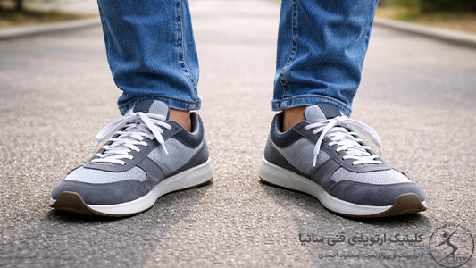 علت کج گذاشتن پا به بیرون در بزرگسالان