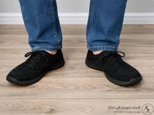 کج گذاشتن پا به بیرون در بزرگسالان