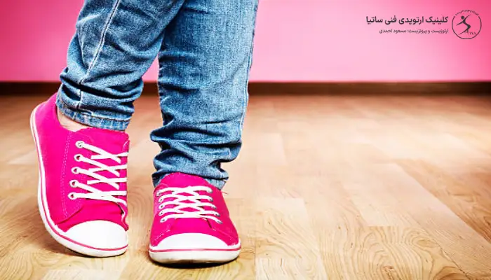 کفش طبی مخصوص پای پرانتزی