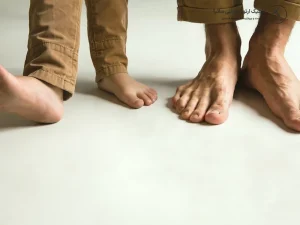 انواع کف پای صاف